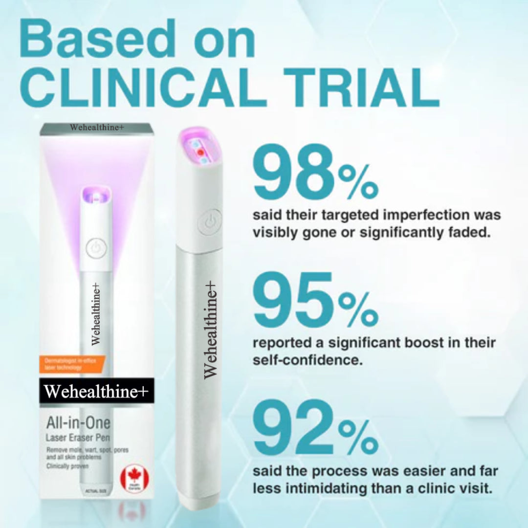 ☂Sparksalezoner® VelvetSkin+Series ⚔️All-in-One Laser Eraser Pen🖊️ (🔬Powered by CO₂ laser technology – effectively removes moles, warts, skin tags, pigmentation spots, and other skin imperfections)