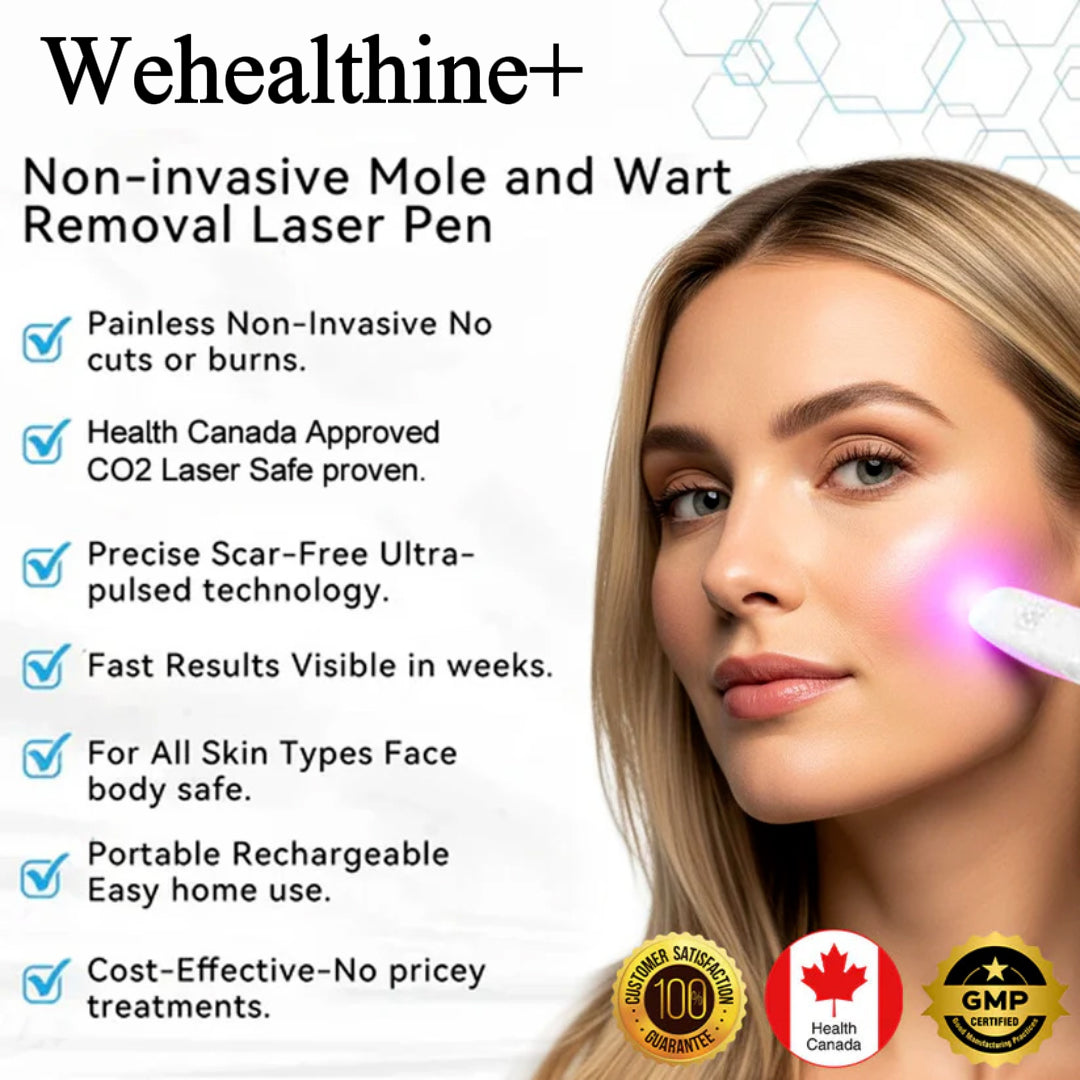 ☂Sparksalezoner® VelvetSkin+Series ⚔️All-in-One Laser Eraser Pen🖊️ (🔬Powered by CO₂ laser technology – effectively removes moles, warts, skin tags, pigmentation spots, and other skin imperfections)