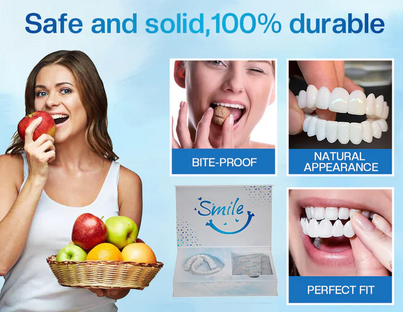 Official Store | Sparksalezoner™ Smile Series Moldable Dentures🧑🏽‍⚕️Obtain  Dental Association  Certification ✅