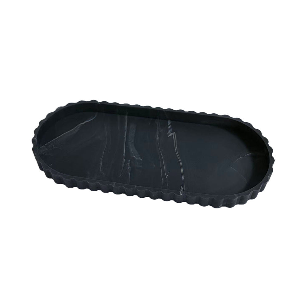 Silicone Oval Sink Storage Tray