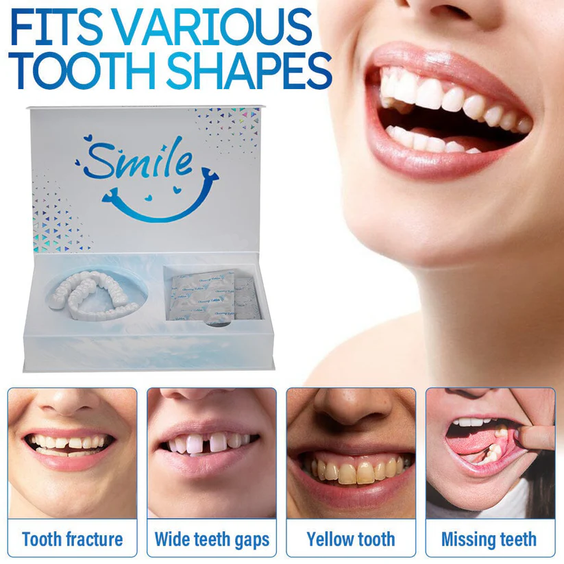Official Store | Sparksalezoner™ Smile Series Moldable Dentures🧑🏽‍⚕️Obtain  Dental Association  Certification ✅