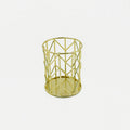 Metal Mesh Desk Pen Holder Organizer