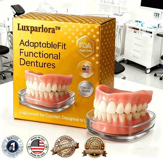 🌎Ends Today: 70% OFF! ⏰Luxparlora™ Medical Full Denture with Strong Suctiond