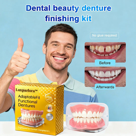 🌎Ends Today: 70% OFF! ⏰Luxparlora™ Medical Full Denture with Strong Suctiond