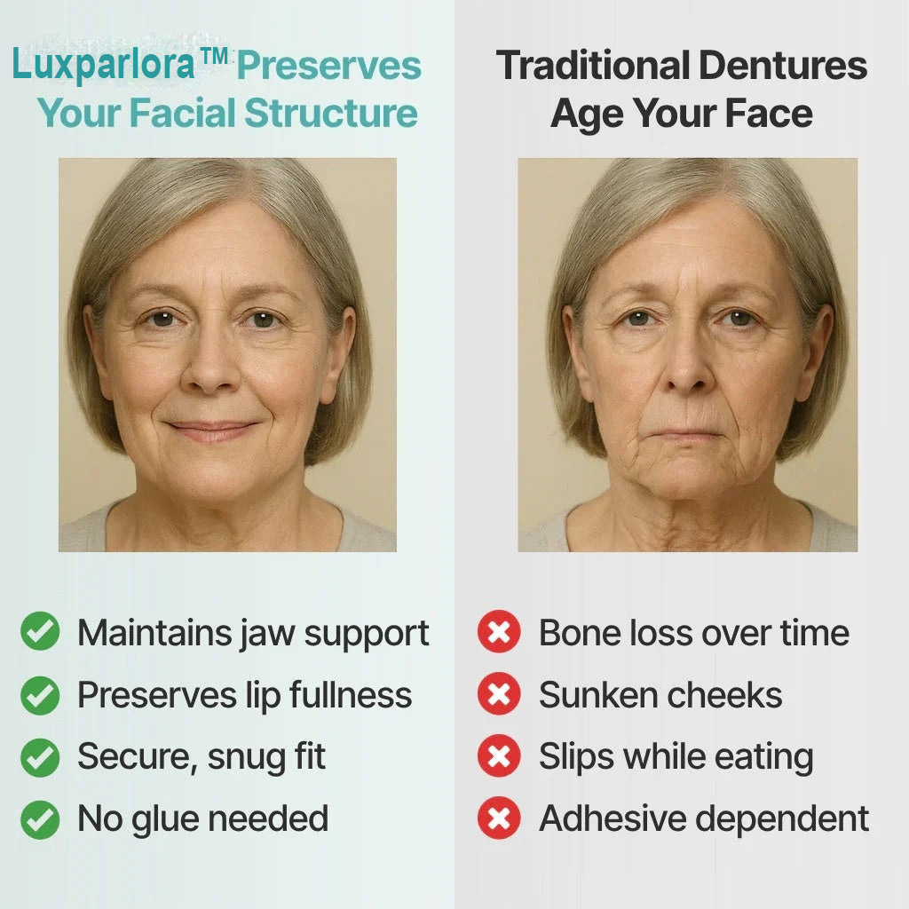 🌎Ends Today: 70% OFF! ⏰Luxparlora™ Medical Full Denture with Strong Suctiond