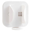 Wall-mounted gravity-sensor electric toothbrush holder, no drilling required, multi-functional toothpaste and comb holder for bathroom use.