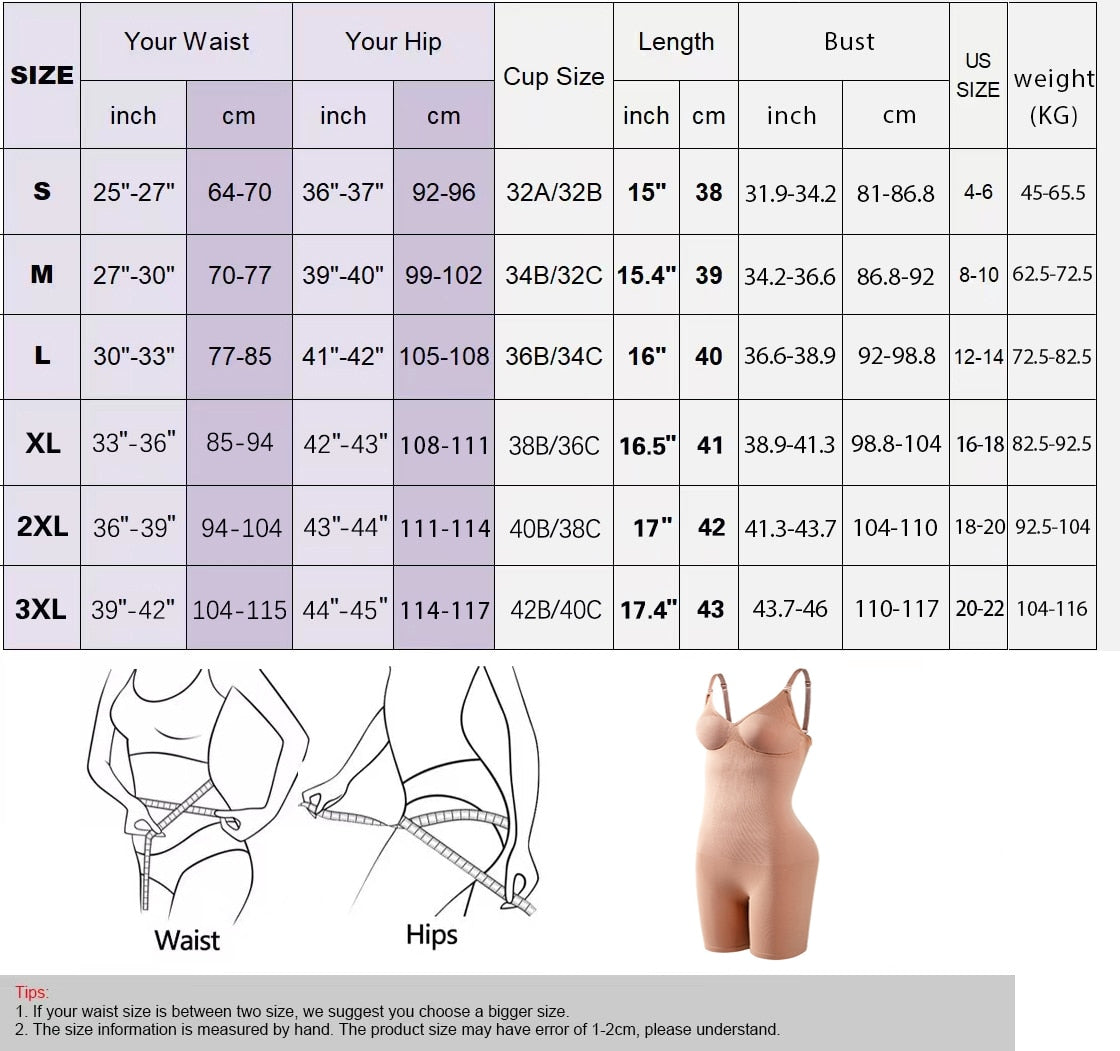Luxparlora® Seamless Body Shapewear for Women Butt Lifter Bodysuit Tummy Control Seamless Shapewear Comfort Womenswear 3