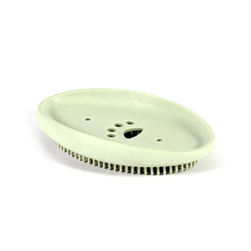 Silicone Drain Soap Holder With Brush