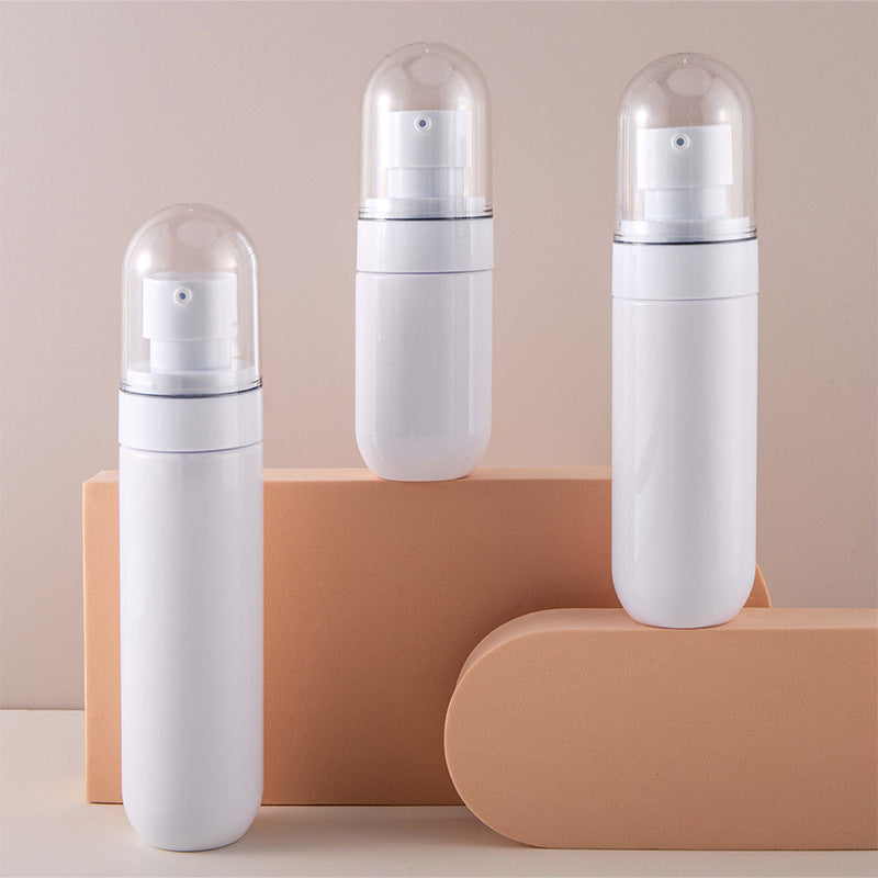 Continuous Mist Lotion Bottle Gold Rim