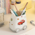 Cartoon Car Desk Pen Holder Storage Box
