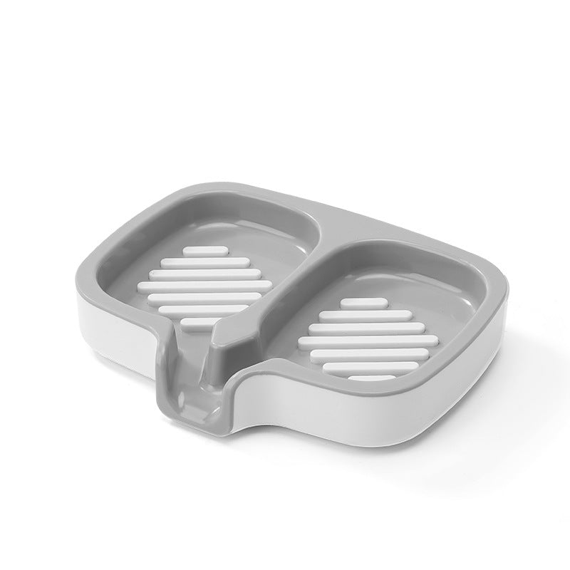 Double Layer Drain Soap Storage Box