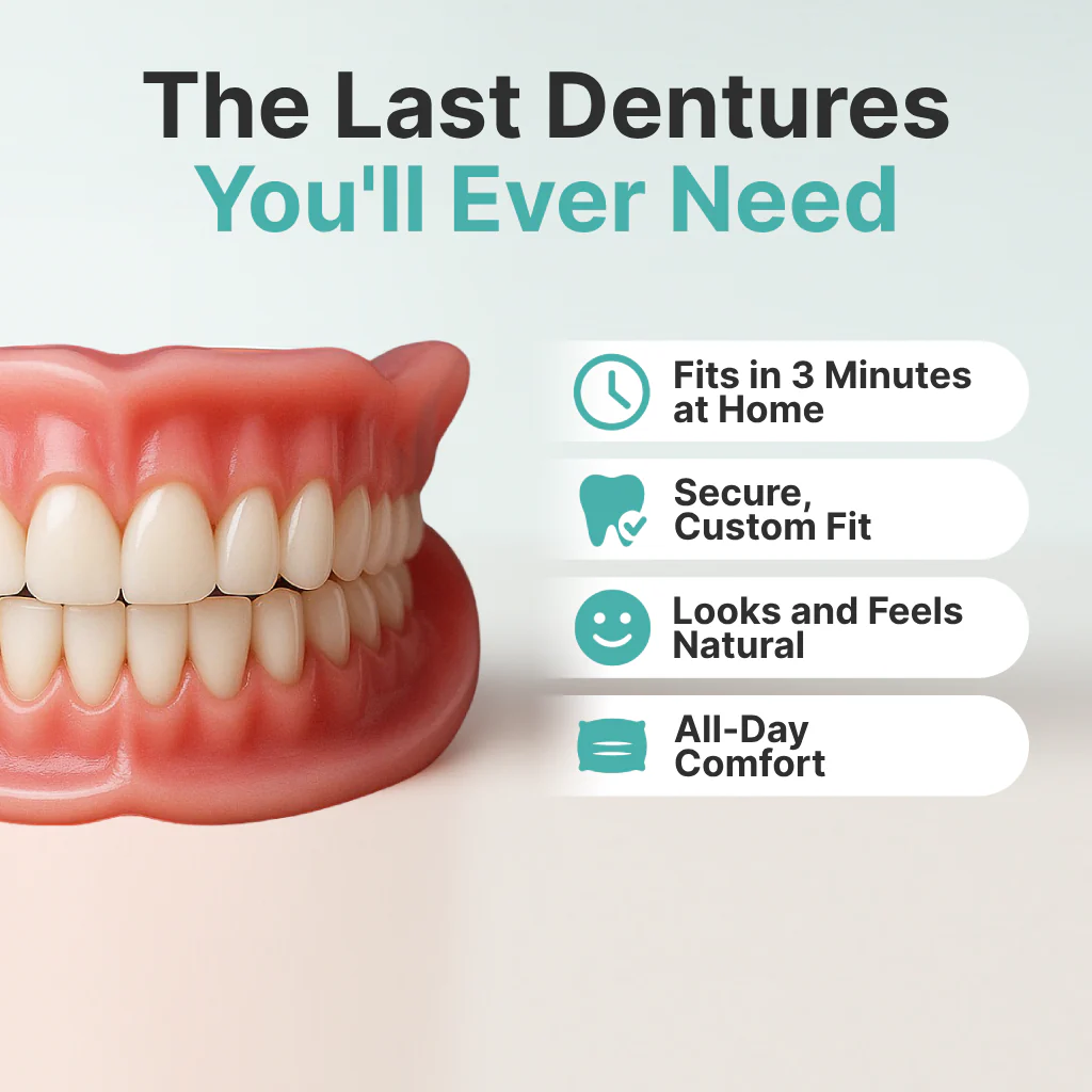🌎Ends Today: 70% OFF! ⏰Luxparlora™ Medical Full Denture with Strong Suctiond