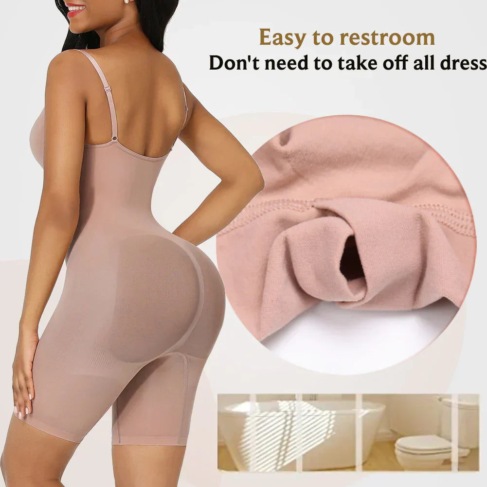 Luxparlora® Seamless Body Shapewear for Women Butt Lifter Bodysuit Tummy Control Seamless Shapewear Comfort Womenswear 3